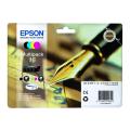 Epson spausdinimo kasetė juoda / žydra / magenta / geltona (C13T16264010 / 16) (multipack)