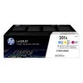 HP tonerio kasetė žydra / magenta / geltona (CF253XM / 201X) (multipack)