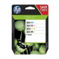 HP spausdinimo kasetė juoda / žydra / magenta / geltona (N9J73AE / 364) (multipack)