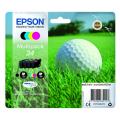 Epson spausdinimo kasetė juoda / žydra / magenta / geltona (C13T34664010 / 34) (multipack)