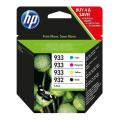 HP spausdinimo kasetė juoda / žydra / magenta / geltona (6ZC71AE / 932933) (multipack)