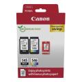 Canon spausdinimo kasetė juoda / spalva (8287B008 / PG545+CL546) (Dviguba pakuotė, multipack)