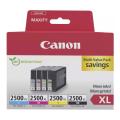 Canon spausdinimo kasetė juoda / žydra / magenta / geltona (9254B010 / PGI2500XLBKCMY) (multipack)