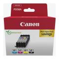 Canon spausdinimo kasetė juoda / žydra / magenta / geltona (2103C007 / CLI581) (multipack)